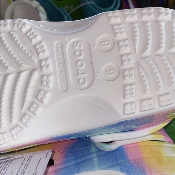 Light Tye-Dye Crocs - Picture 4 of 4